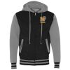 Unisex Heavyweight Varsity Full-Zip Hooded Sweatshirt Thumbnail