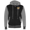 Unisex Heavyweight Varsity Full-Zip Hooded Sweatshirt Thumbnail