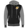 Unisex Heavyweight Varsity Full-Zip Hooded Sweatshirt Thumbnail