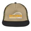 Flat Bill Snapback Trucker Cap Thumbnail