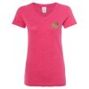 Women’s Glitter V-Neck T-Shirt Thumbnail