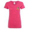 Women’s Glitter V-Neck T-Shirt Thumbnail