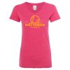 Women’s Glitter V-Neck T-Shirt Thumbnail