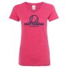 Women’s Glitter V-Neck T-Shirt Thumbnail