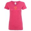 Women’s Glitter V-Neck T-Shirt Thumbnail